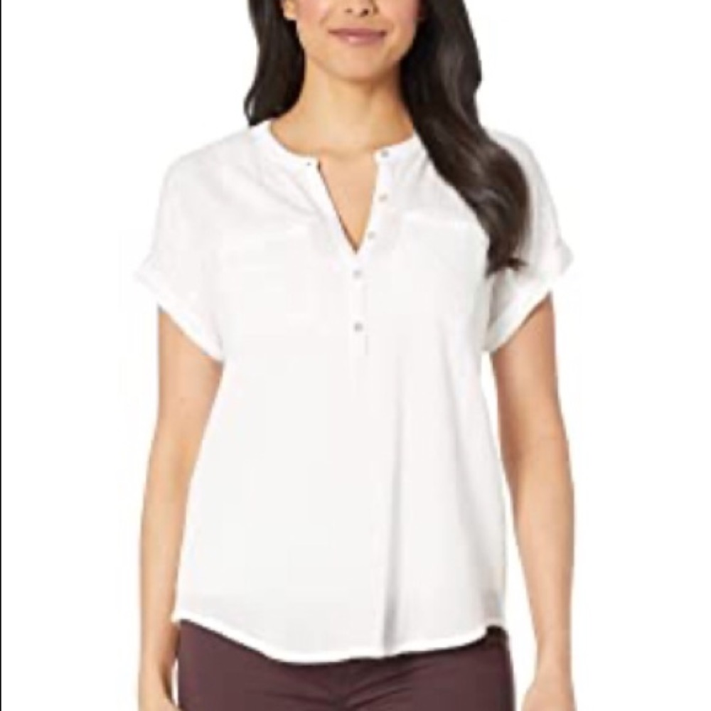 Short sleeve Henley top